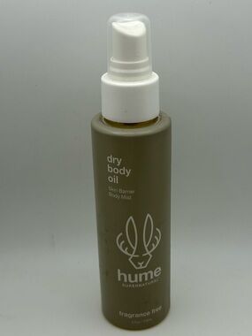 Hume Supernatural Dry Body Oil Fragrance Free 4 fl oz/118 mL